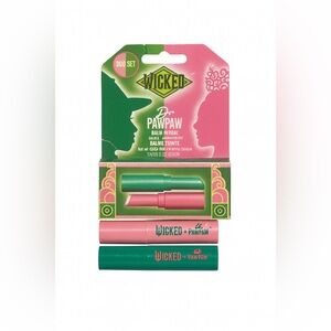 💄 Dr. PAWPAW x Wicked Enchanting & Glimmer Lip Balm Duo (NIB) 💄